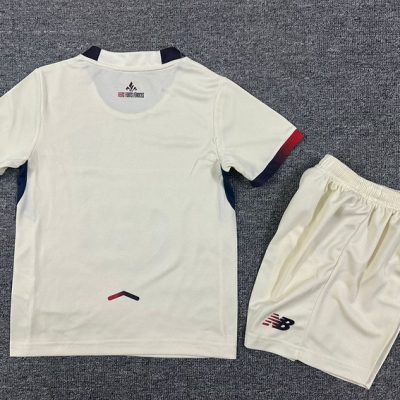 Alternative view of Lille OSC Soccer Jersey Away Kids Kit Jersey+Shorts 2025-26