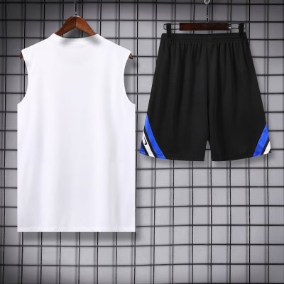 Alternative view of Inter Milan Retro Sleeveless Training Kit White 2025/26