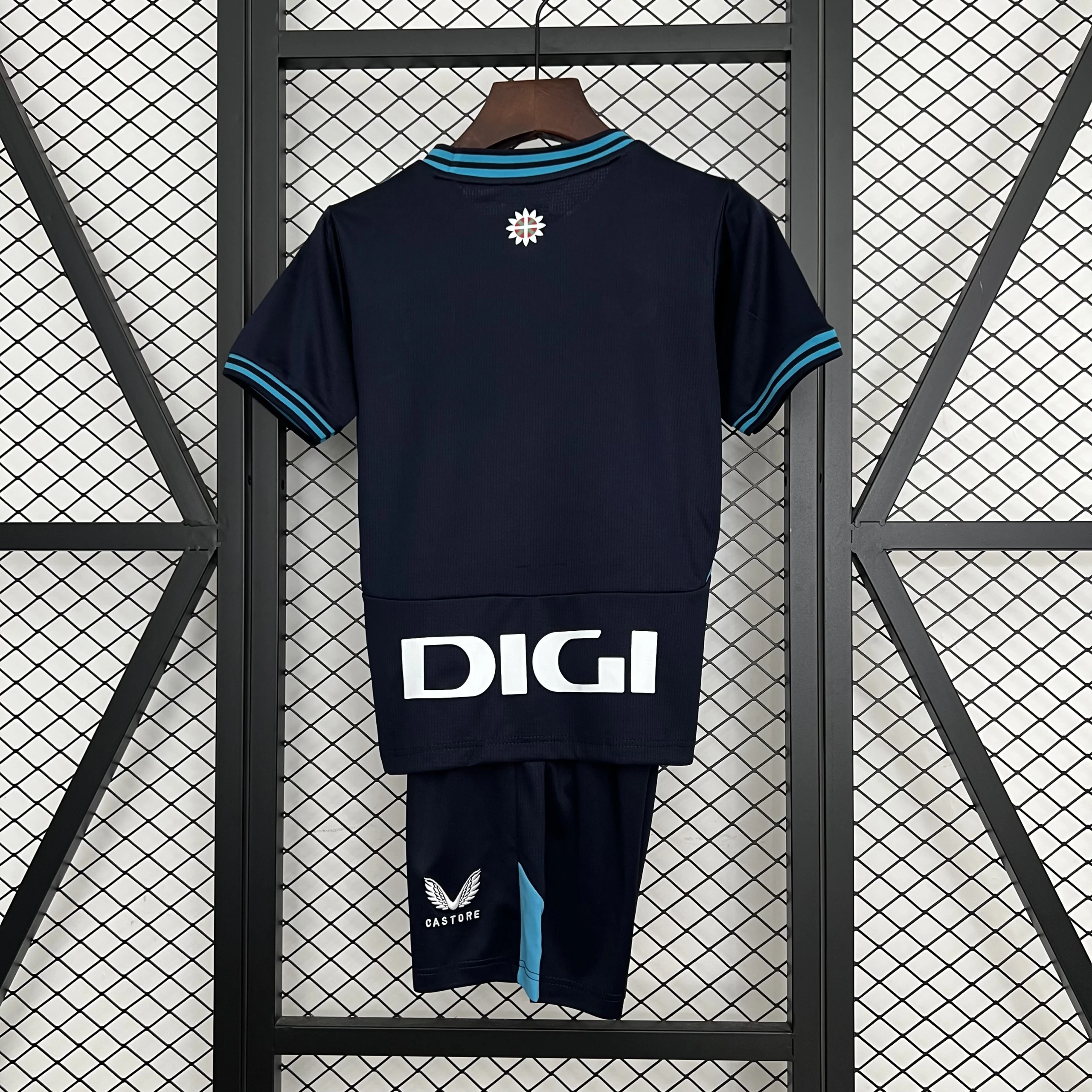 Athletic Club de Bilbao Soccer Jersey Away Kids Kit Jersey+Shorts 2025/26 - Image 2