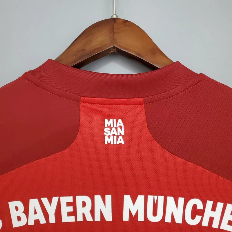 Bayern Munich Retro Jersey Home Soccer Shirt 2021/22 - Image 5