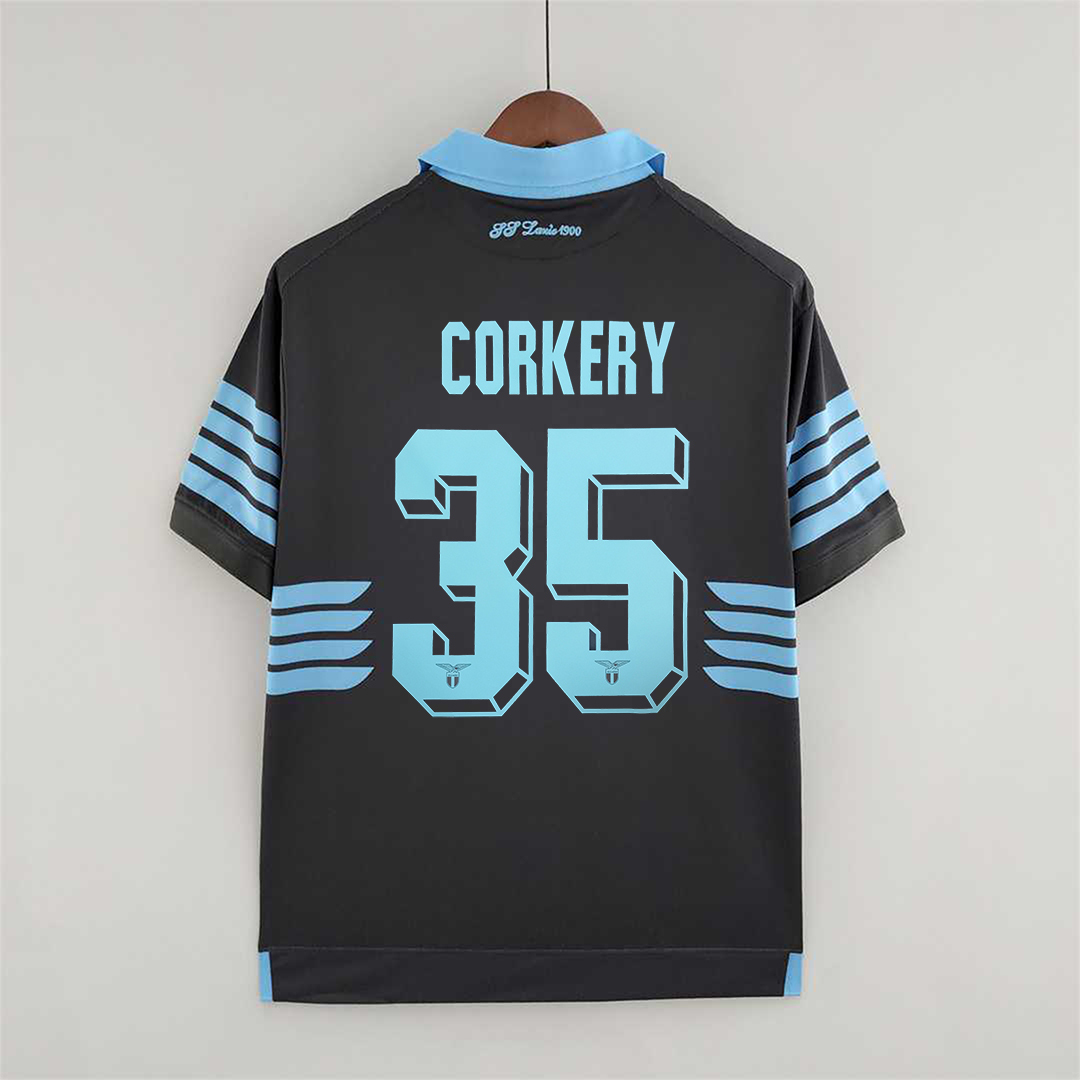 Lazio Retro Soccer Jersey Away Eagle Shirts Macron 115th Anniversary 2015/16 - Image 4