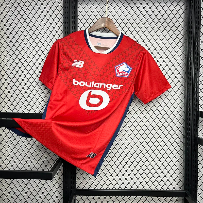 Lille OSC Soccer Jersey Home Custom Shirt 2024/25 - Image 4