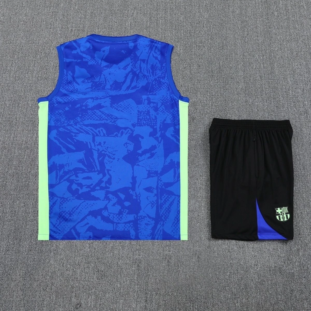 Barcelona Sleeveless Training Kit Blue 2025/26 - Image 4
