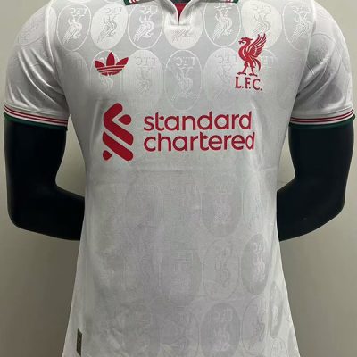 Liverpool Football Jersey White Special Edition Shirt 2025/26