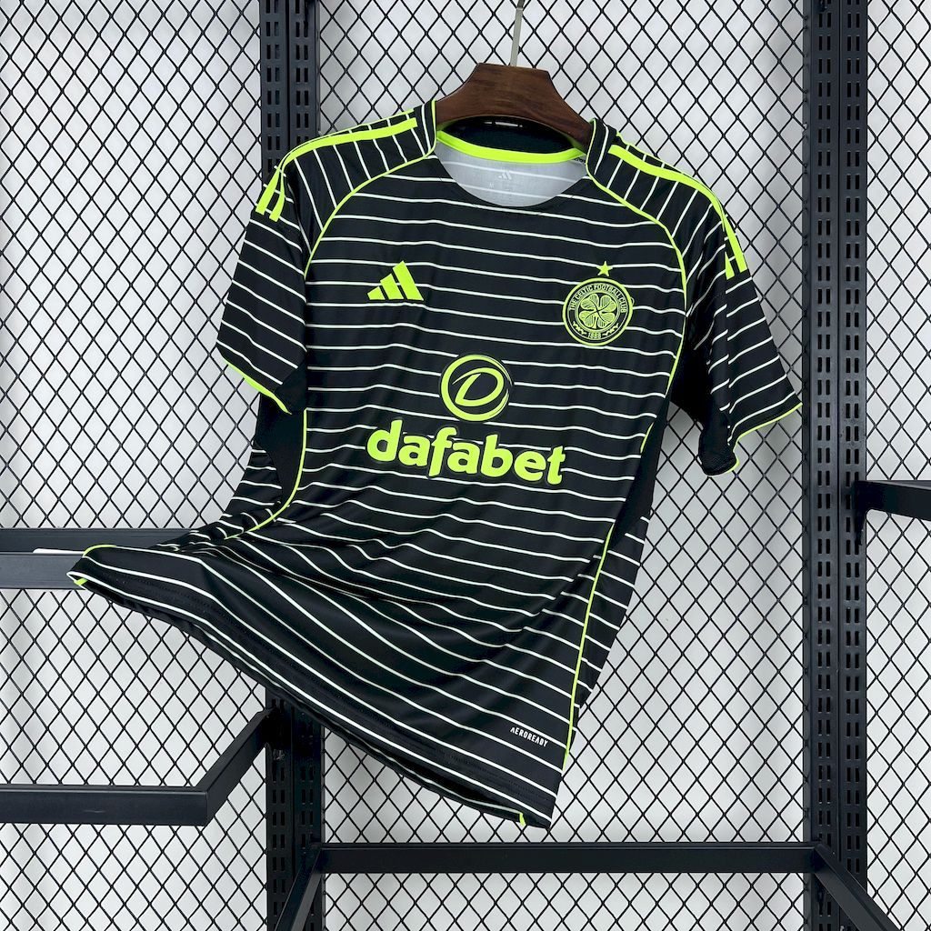 Celtic Soccer Jersey Away Custom Shirt 2025/26