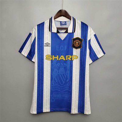 Manchester United Retro Third Away Football Jersey Shirt 1994/96