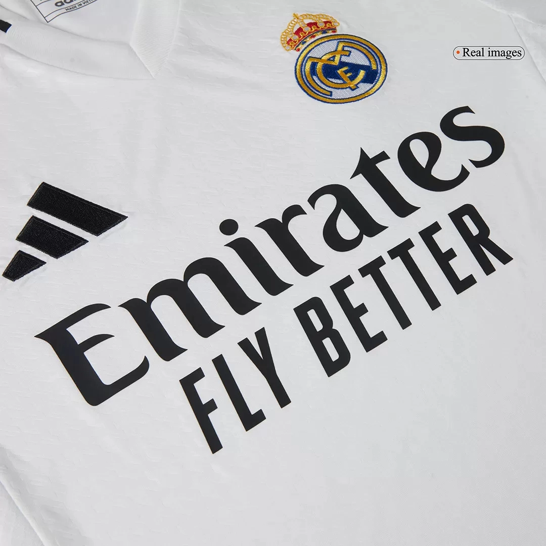 Real Madrid Soccer Jersey Home Custom Shirt 2024/25 - Image 5