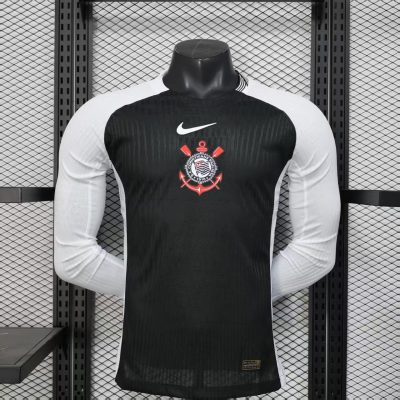 Corinthians Soccer Jersey Away Long Sleeve Shirt 2025