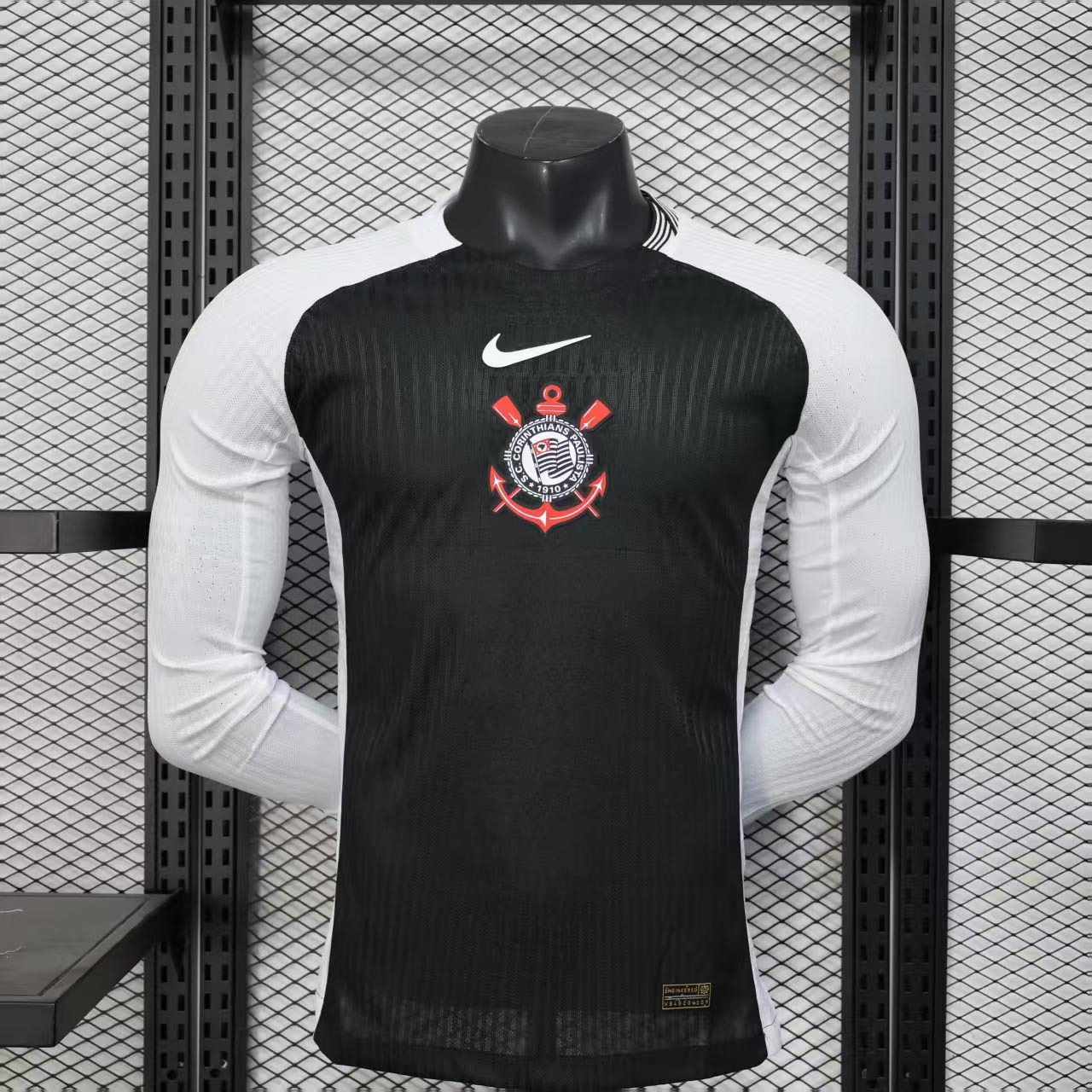 Corinthians Soccer Jersey Away Long Sleeve Shirt 2025