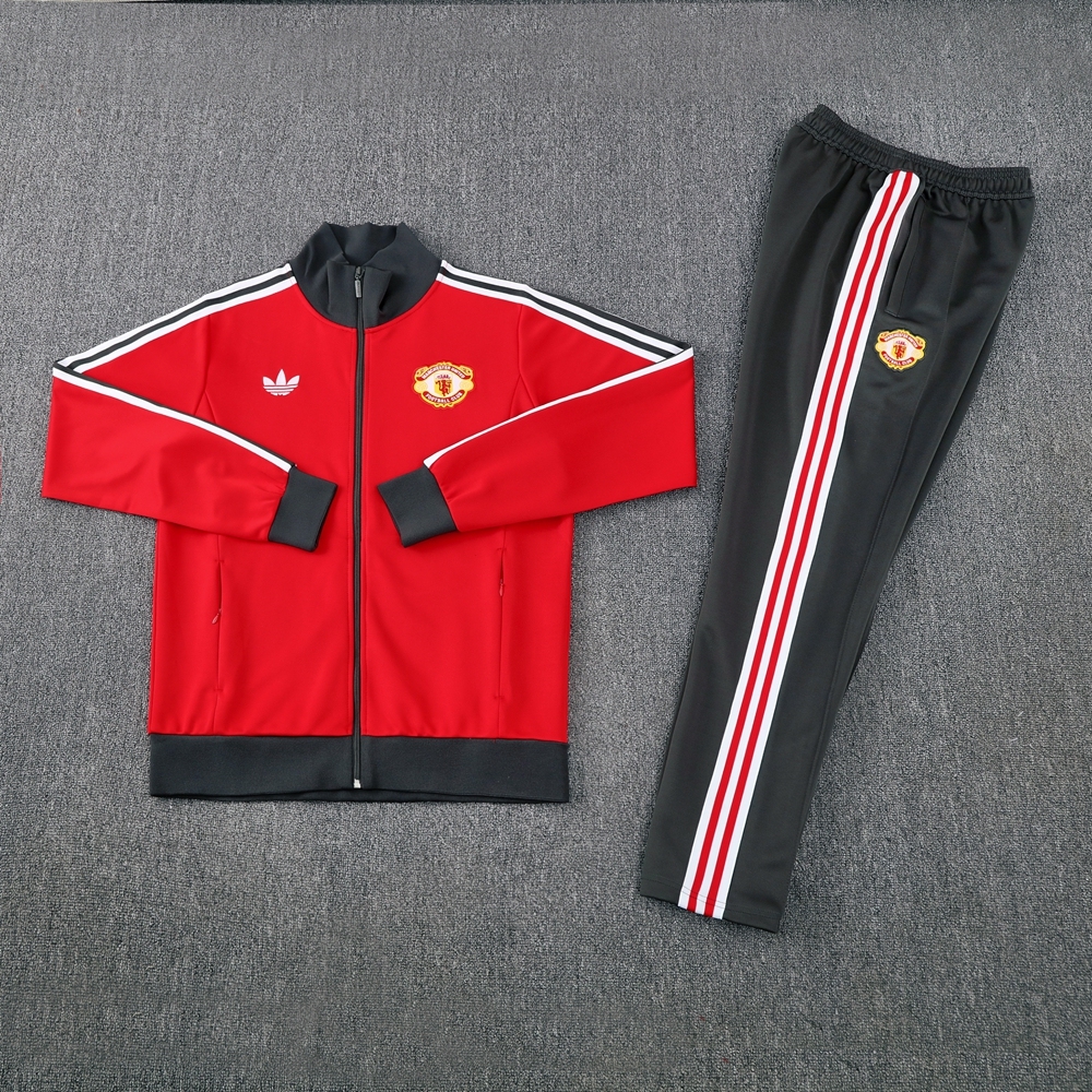 Manchester United Training Kit (Jacket+Pants) Red 2025/26 - Image 6