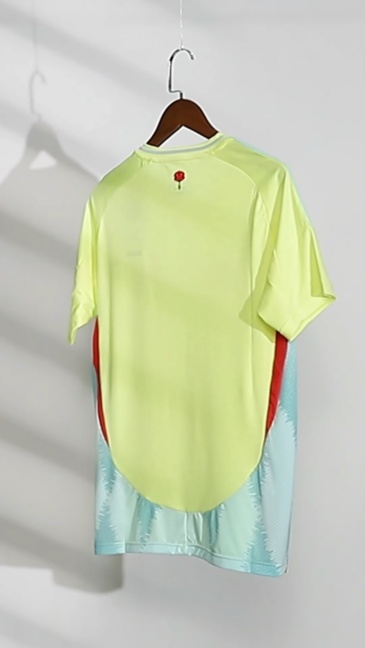 Spain Soccer Jersey Away Custom Shirt EURO 2024 - Image 3
