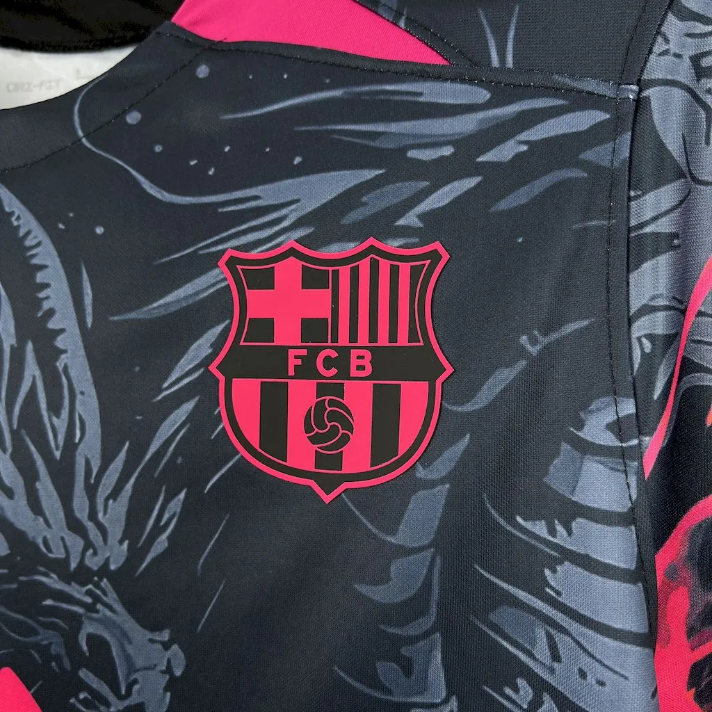 Barcelona Soccer Jersey Dragon Special Edition Custom Shirt 2025/26 - Image 5