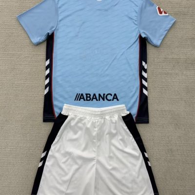 Alternative view of Celta Vigo Soccer Jersey Home Kids Kit Jersey+Shorts 2025/26