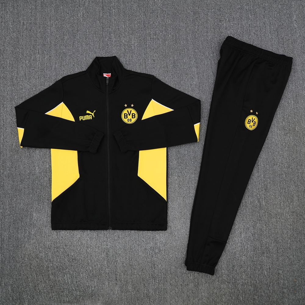 Borussia Dortmund Training Kit (Jacket+Pants) Black 2025/26 - Image 6