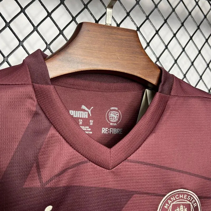 Manchester City Third Away Kids Kit Jersey+Shorts 2024/25 - Image 5