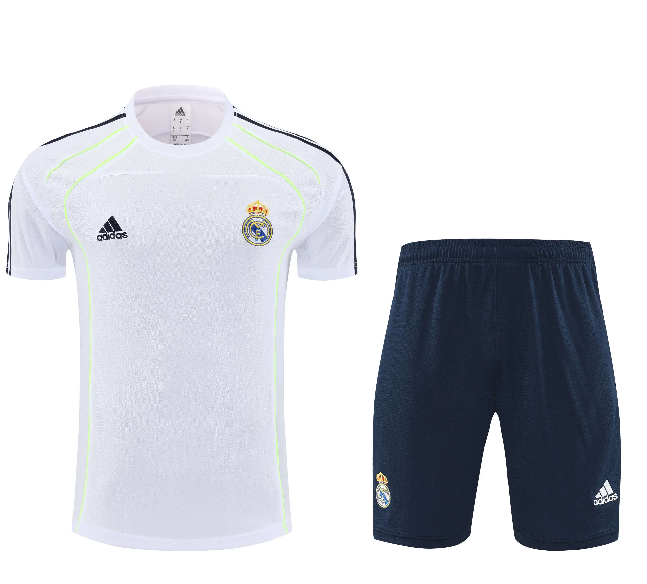 Real Madrid Training Jersey Kit White 2025/26