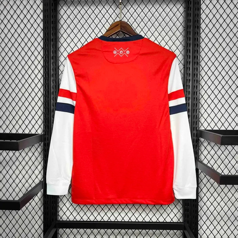 Arsenal Soccer Retro Jersey Home Custom Long Sleeve Shirt 2012-13 - Image 2