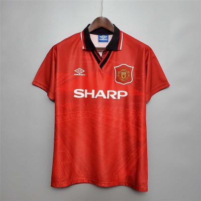 Manchester United Retro Home Football Jersey Shirt 1994/96