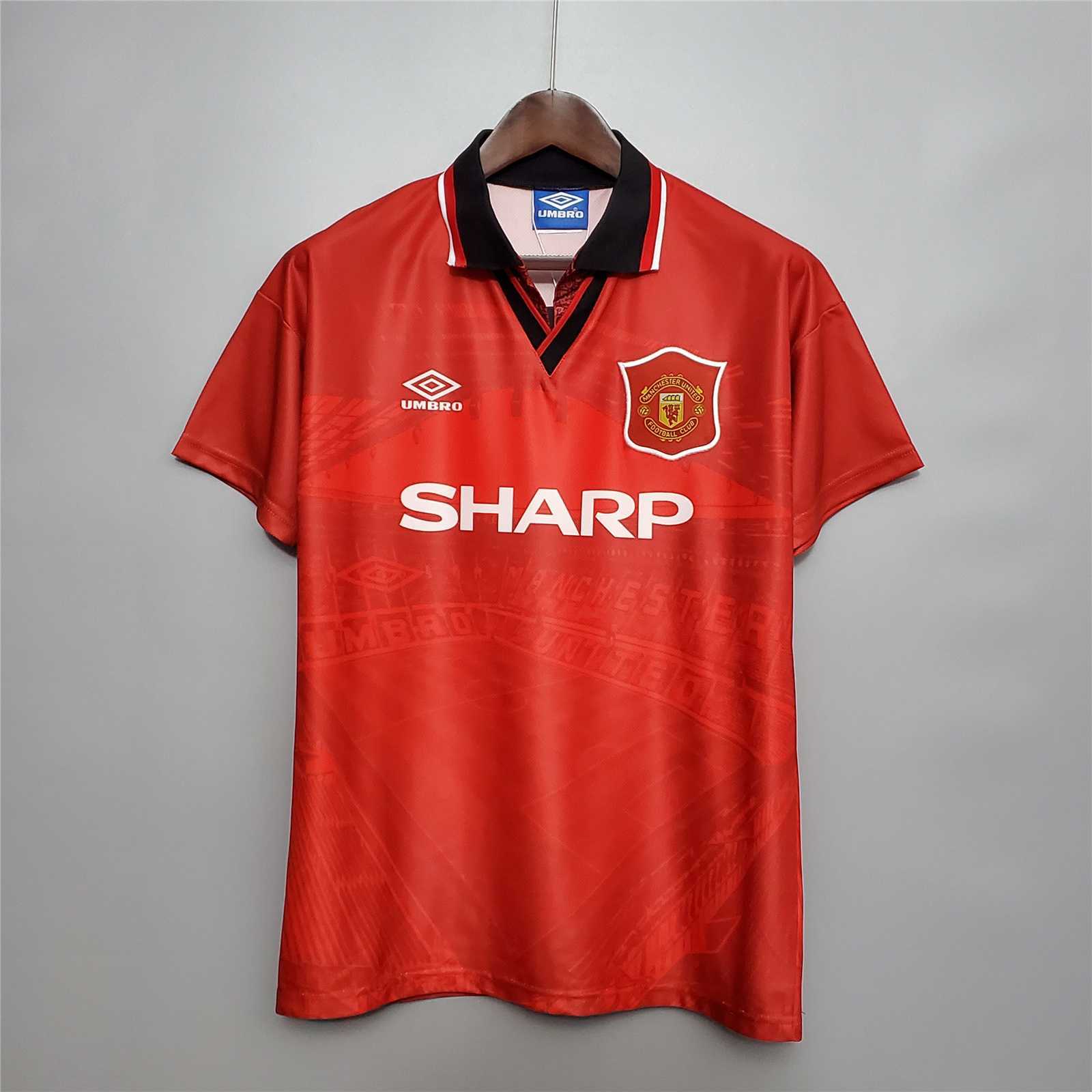 Manchester United Retro Home Football Jersey Shirt 1994/96