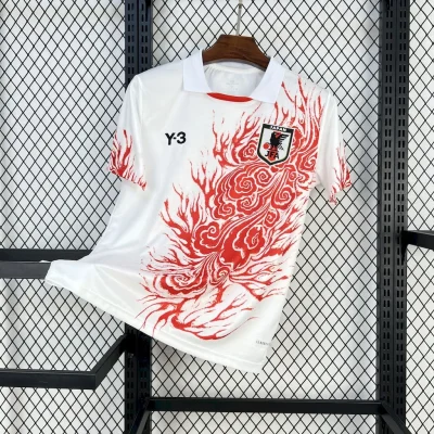Japan Y3 White Special Edition Football Uniforms 2025