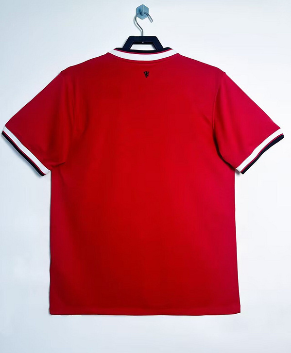 Manchester United Retro Home Football Jersey Shirt 2014/15 - Image 2