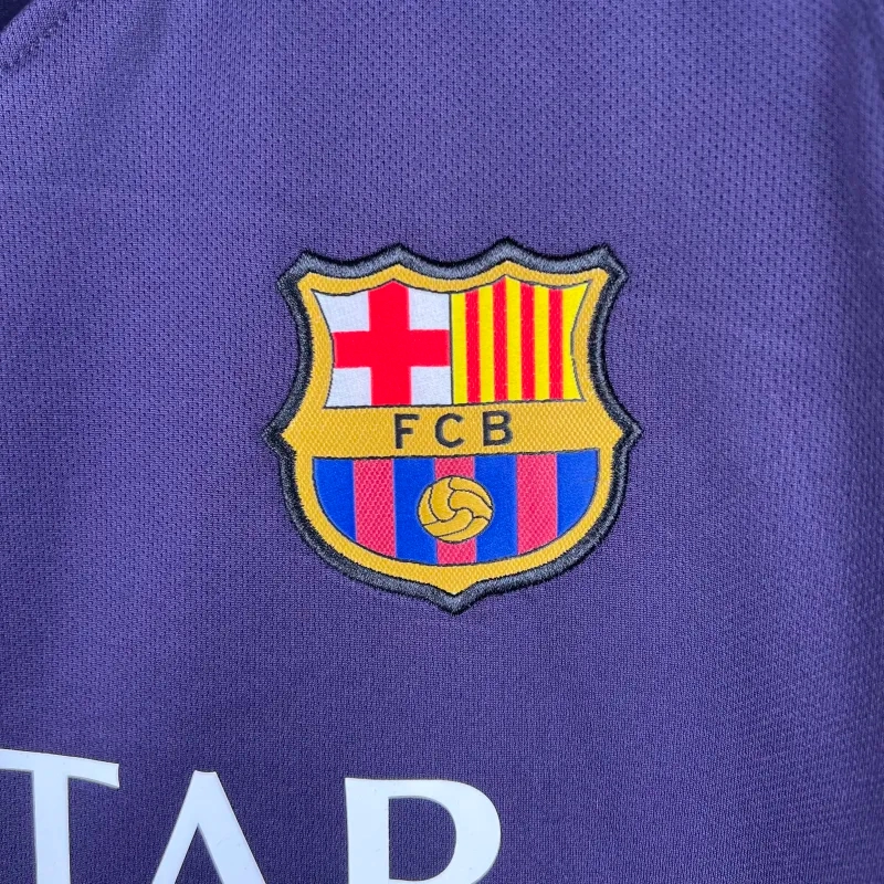 Barcelona Retro Jersey Away Soccer Shirt 2016-17 - Image 3