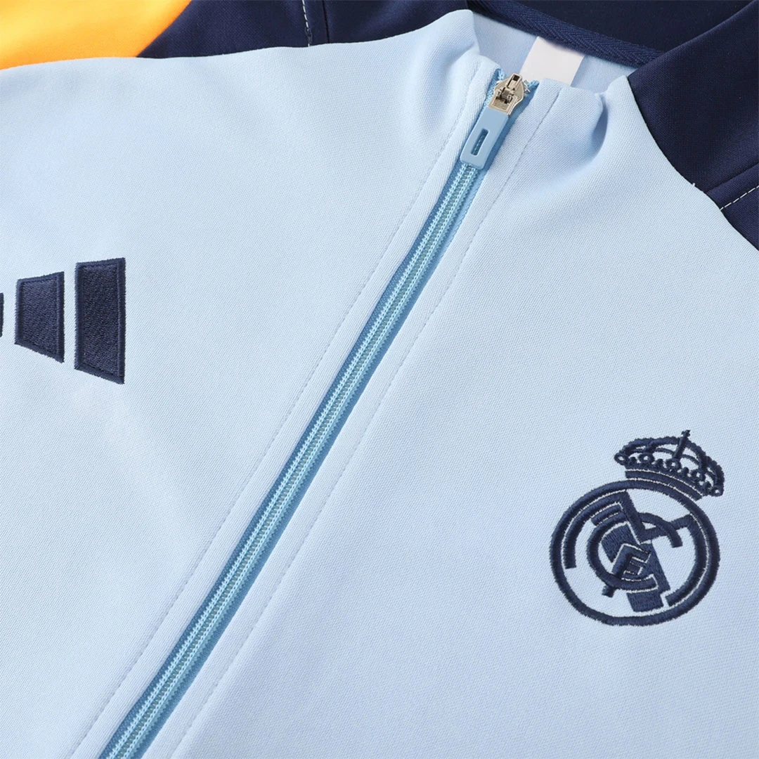 Real Madrid Training Kit (Jacket+Pants) Gray 2024/25 - Image 5