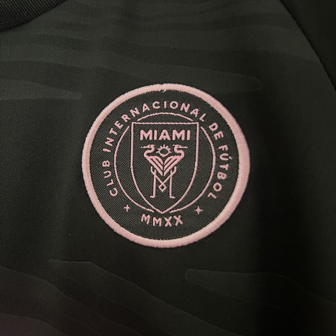 Inter Miami Soccer Jersey Away Kids Kit Jersey+Shorts 2024 - Image 4