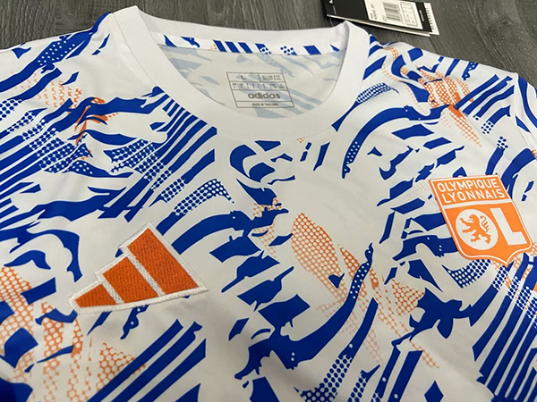 Olympique Lyonnais Football Jersey Pre-Match Custom Shirt 2024/25 - Image 3