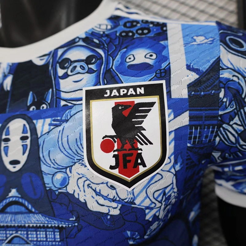 Japan Soccer Jersey Spirited Away Special Edition Shirt 2025 - Image 4