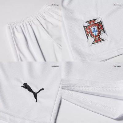 Alternative view of Portugal Away Football Uniform Kids Kit Jersey+Shorts 2025