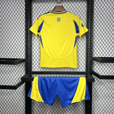 Alternative view of Al Nassr Soccer Jersey Home Kids Kit Jersey+Shorts 2024/25