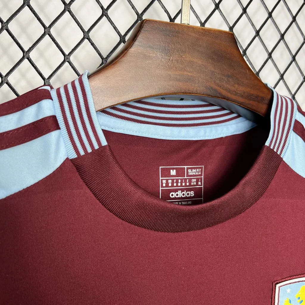 Aston Villa Football Jersey Home Custom Shirt 2024/25 - Image 5