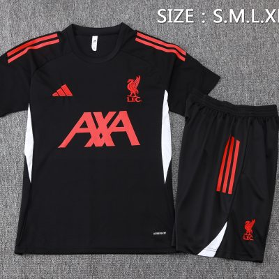 Alternative view of Liverpool Training Jersey Kit Red 2025/26