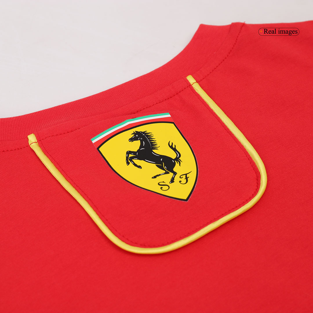 Scuderia Ferrari F1 Racing Team Charles Leclerc Driver T-Shirt 2024 - Image 6