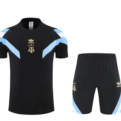 Argentina Training Jersey Kit Black 2025