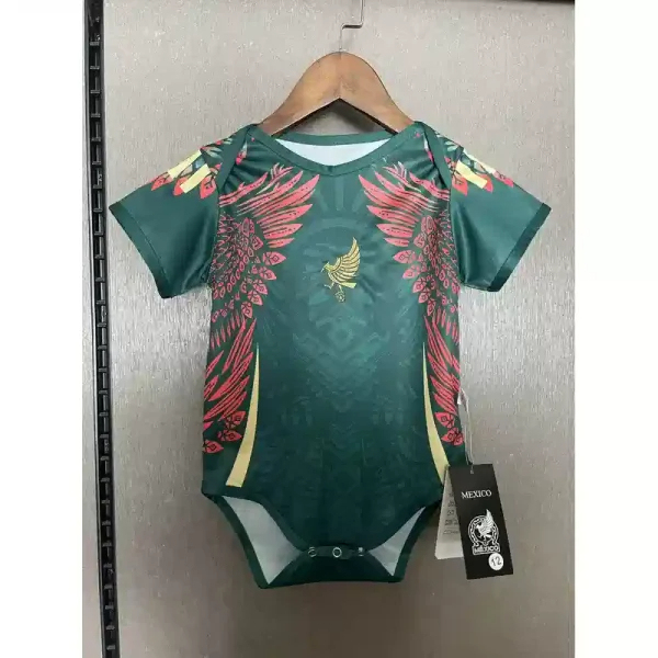 Mexico Baby Green Special Soccer Jersey 2025
