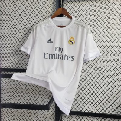 Real Madrid Retro Jersey Home Custom Soccer Shirt 2015/16