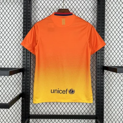 Alternative view of Barcelona Retro Jersey Away Soccer Shirt 2012-13