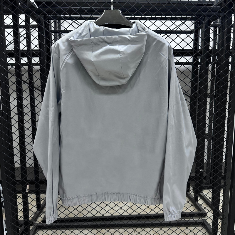 Sao Paulo FC Windbreaker Jacket Black Gray 2025 - Image 2