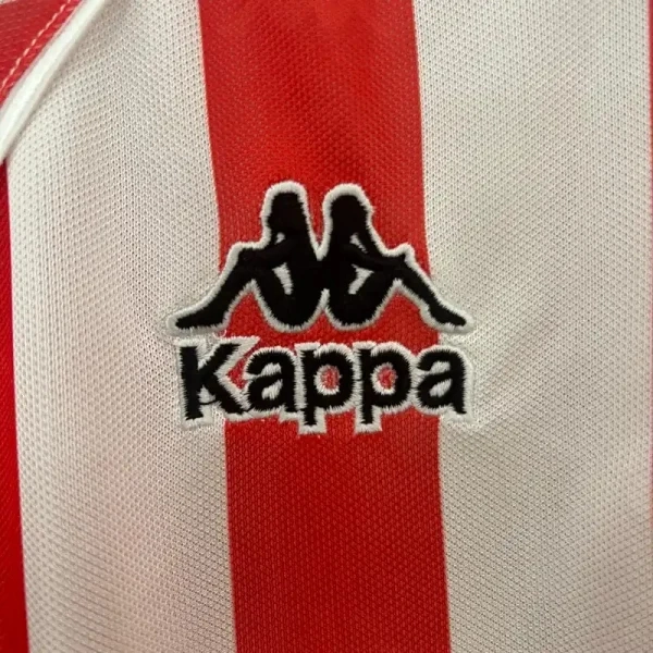 Athletic Club de Bilbao Retro Soccer Jersey Home Custom Shirt 1997/98 - Image 3