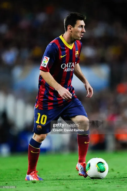Barcelona Retro Jersey Home Soccer Shirt 2013-14 - Image 4
