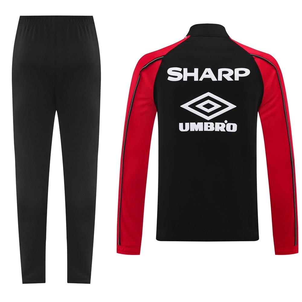 Manchester United Retro Training Kit (Jacket+Pants) 2025/26 - Image 5