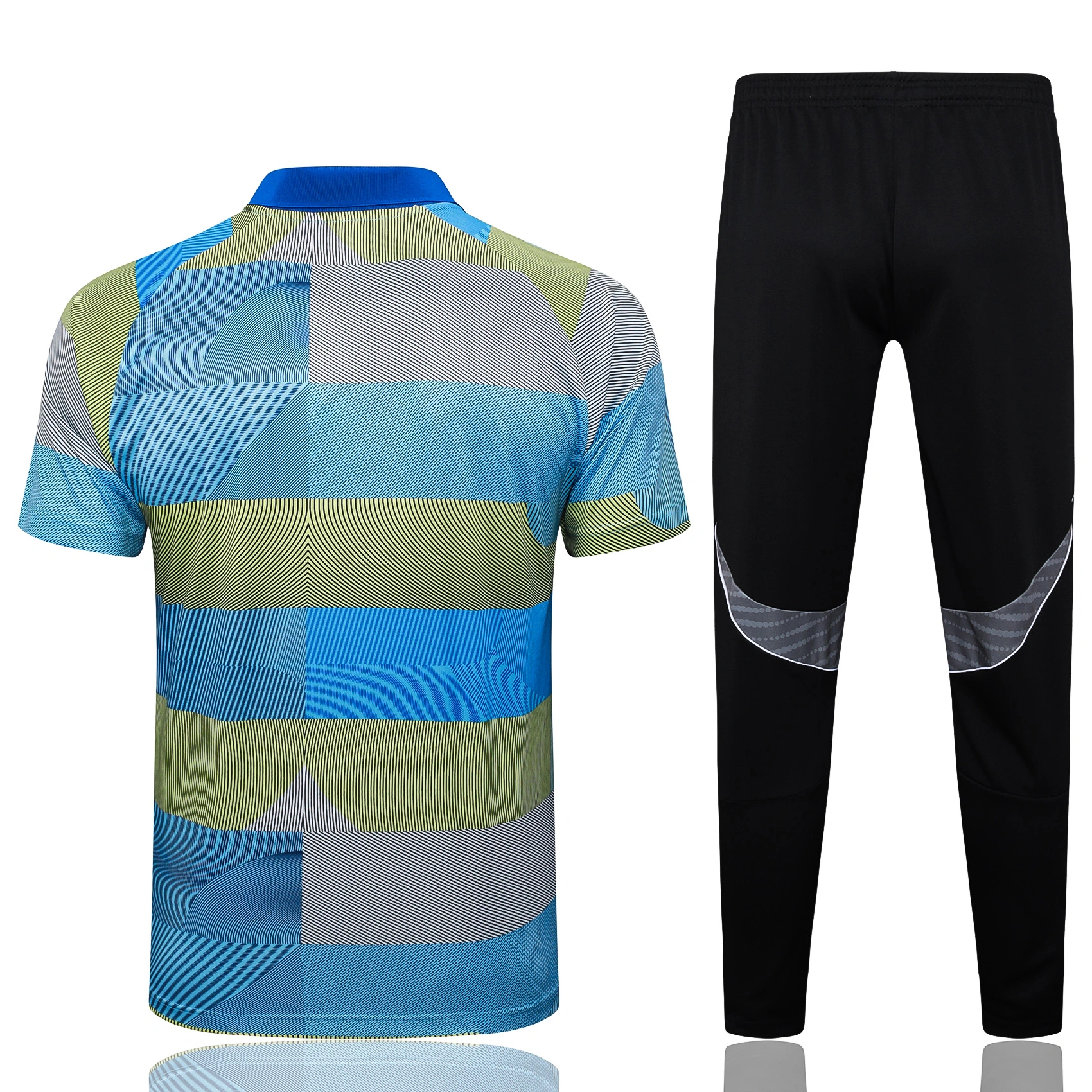 Real Madrid Training Kit (Polo+Pants) Green 2025/26 - Image 2