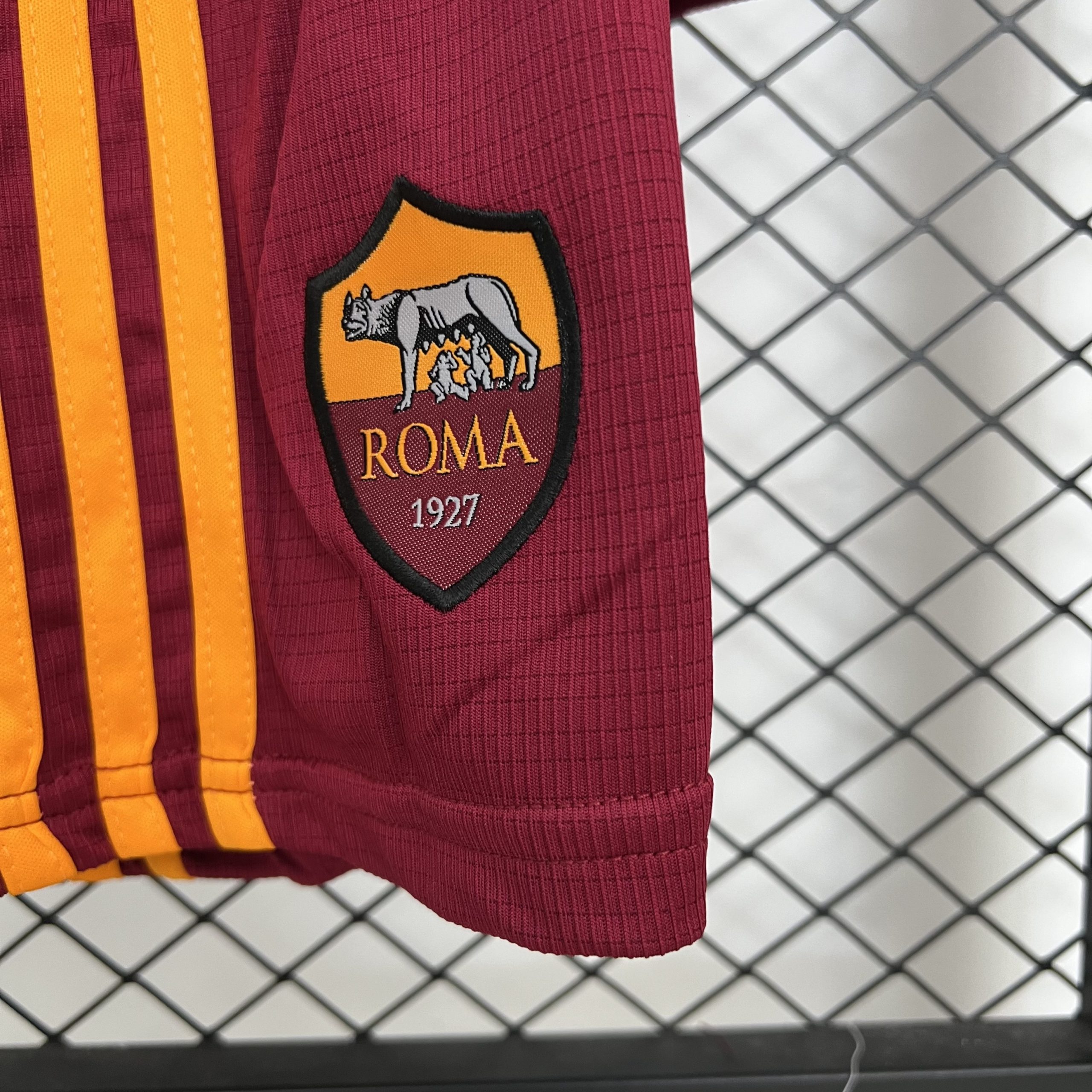 Roma Soccer Jersey Home Kids Kit Jersey+Shorts 2025/26 - Image 5