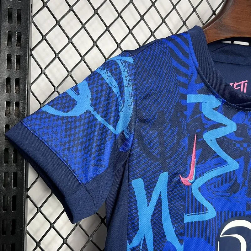 Atletico Madrid Soccer Jersey Third Away Kids Kit Jersey+Shorts 2024/25 - Image 6