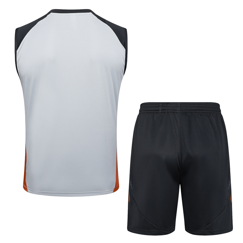Benfica Sleeveless Training Kit Grey 2025/26 - Image 2
