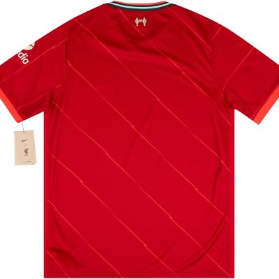 Alternative view of Liverpool Retro Football Jersey Home Custom Shirt 2021/22