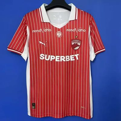 FC Dinamo Bucuresti Soccer Jersey Home Custom Shirt 25-26