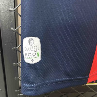 Alternative view of Bologna Soccer Jersey Home Custom Shirt 2024/25